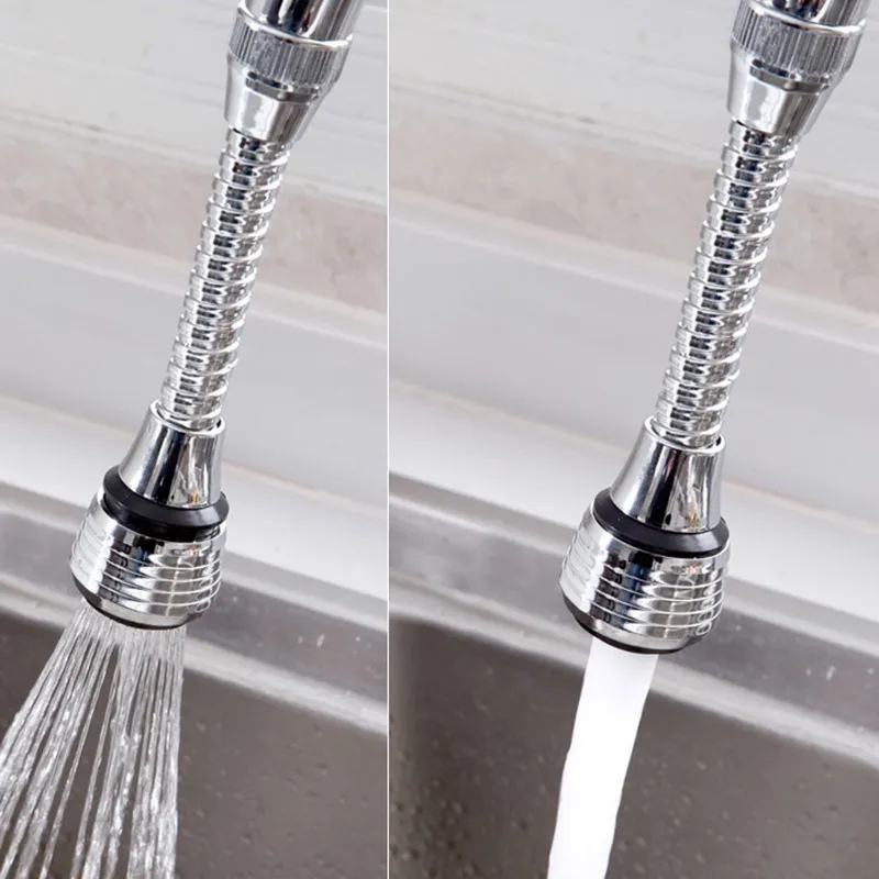 Extensor de Grifo Flexible con Aireador 360°